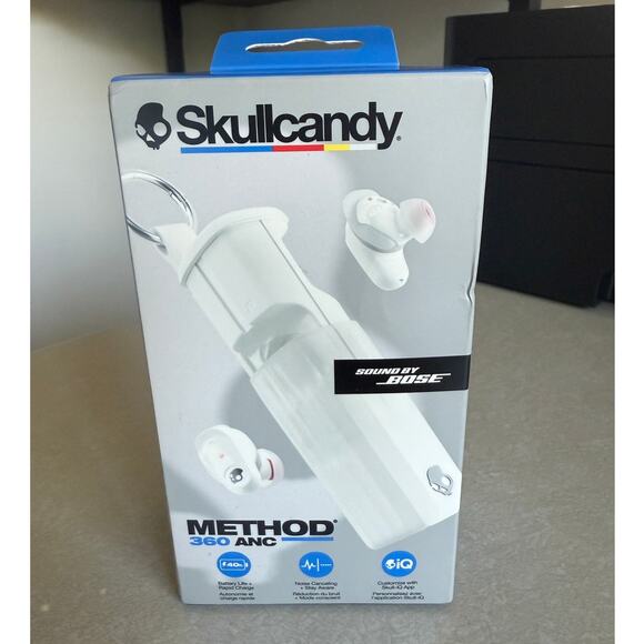Skullcandy Method 360 ANC Noise Canceling Bluetooth Earbuds Headphones NEW - Picture 1 of 3